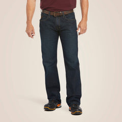 Ariat Men's Rebar M5 Straight DuraStretch Edge Stackable Straight Leg Jean