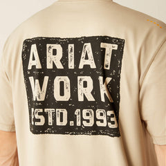 Ariat Men's Rebar Workman Brickyard T-Shirt