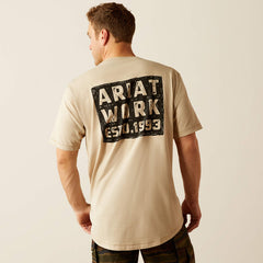 Ariat Men's Rebar Workman Brickyard T-Shirt