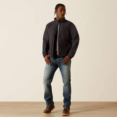 Ariat Men's Dark Grey Wylie Full Zip Jacket