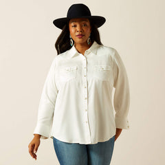 Ariat Timeless Western Cloud Dancer Button Up Shirt