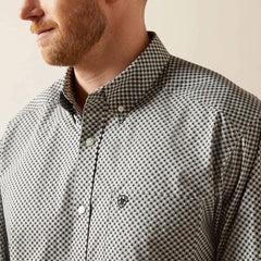 Ariat Men's Grey Tristan Classic Fit Shirt