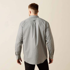 Ariat Men's Grey Tristan Classic Fit Shirt