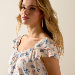 Ariat Women's Floral Print Lynn Top