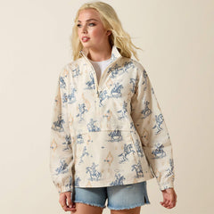 Ariat Women's Southwest Rodeo Whisper Pullover Jacket