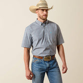Ariat Men's Pro Series Excalibur Plaid Percie Classic Fit Shirt