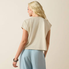 Ariat Vintage Pullover Summer Sand Tee