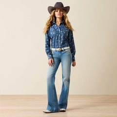 Ariat Women's Mid Rise Clara Trouser Jeans