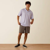 Ariat Men's Purple Tek Polo