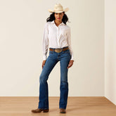 Ariat Women's Kirby Pro Long Sleeve Shirt - Cornhusk