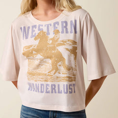 Ariat Women's Sea Salt Western Wanderlust Tee