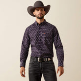 Ariat Men's Parry Classic Fit Shirt | Purplavy Paisley Print