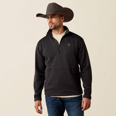 Ariat Men's Caldwell 1/4 Zip Sweater | Midnight Navy