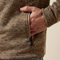 Ariat Men's Caldwell 1/4 Zip Sweater | Savannah Tan