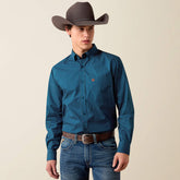 Ariat Men's Claude Fitted Shirt | Sailor Blue
