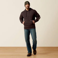 Ariat Men's Rebar Lightweight Logo Hoodie | Canteen