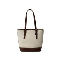 Ariat Women's Sophie Cream Leather Tote Handbag