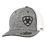 Ariat Flexfit 110 Technology Grey & Black Heather Hat