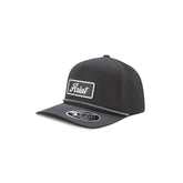 Ariat Men's Black Rubber Patch Snapback Hat