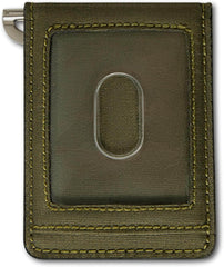Ariat Men's Dark Green Bifold Money Clip Workman Wallet