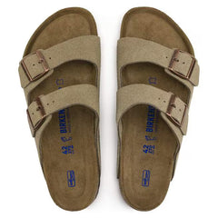Arizona Soft Footbed Taupe Birkenstock Sandal