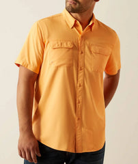 Ariat Men's Peach VentTEK Outbound Fitted Short Sleeve Shirt