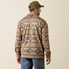Ariat Men's Caldwell Printed Shirt | Savannah Tan Southwest