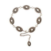 Ariat Ladies Chain Copper Oval Concho Belt