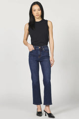 Anika Moonlight Mid Rise Straight Leg Jean