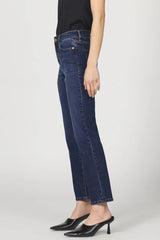 Anika Moonlight Mid Rise Straight Leg Jean