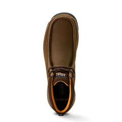 Ariat Men's Edge Moc Dark Brown Work Boots