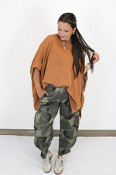 As Time Passes Knit Top -2 Colors