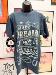 Ariat Women's Chase Dreams Midnight Navy Tee