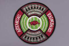 Arkansas Round Stadium Platter