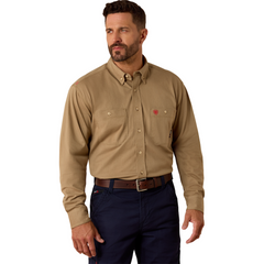 Ariat FR Airified Field Khaki Work Shirt