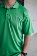 Ariat Men's TEK Polo- Fern Green