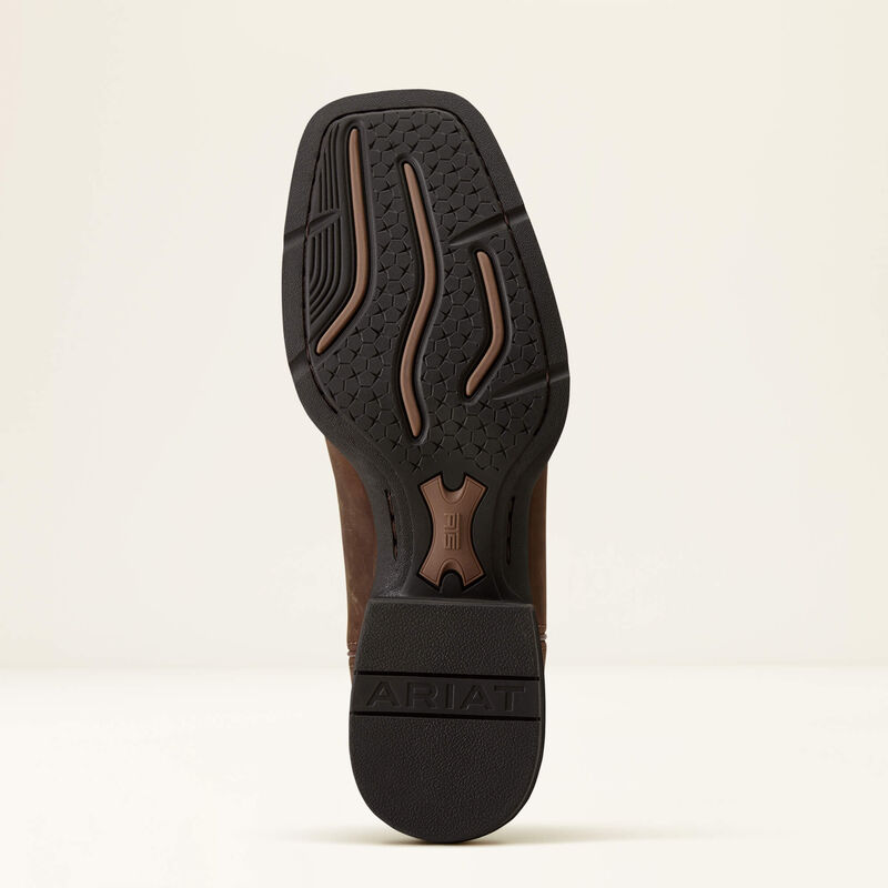 Ariat Brown Sport Wide Square Toe Cowboy Boot