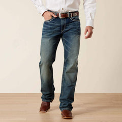 Ariat Men's M4 Coltrane Relaxed Fit Boot Cut Jeans | Durable 100% Cotton Denim