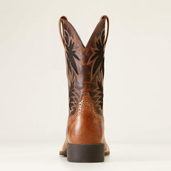 Ariat Men's Sport Cool VentTEK Dark Tan Cowboy Boot