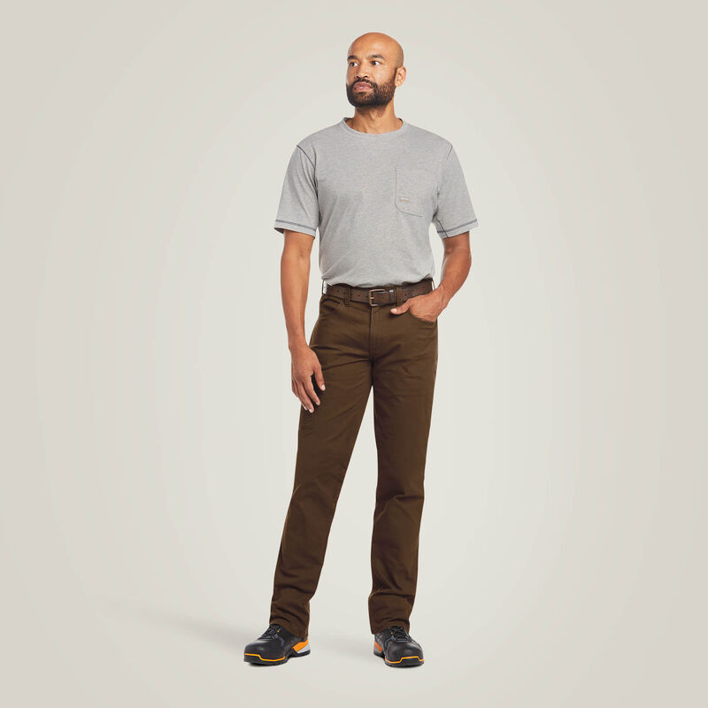 Ariat Men's Rebar M4 Low Rise DuraStretch Straight Leg Pant