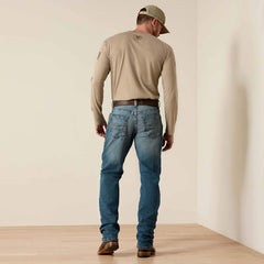 Ariat Men's M4 Low Rise Stretch Stockton Stackable Straight Leg Jean