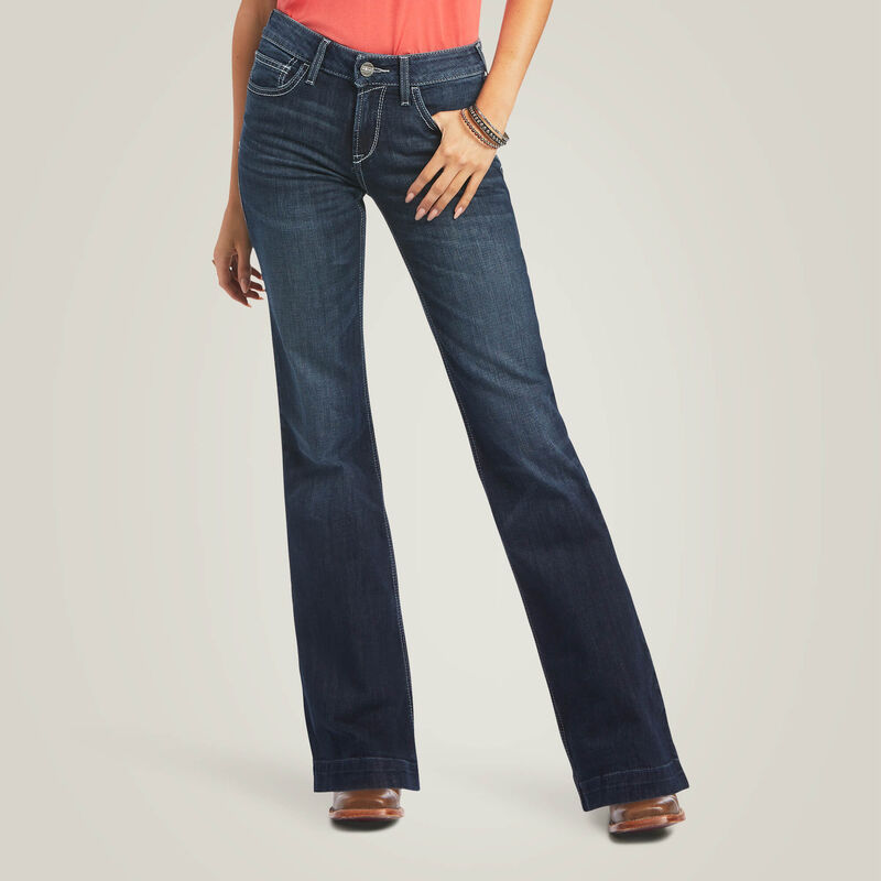 Ariat Women's Missouri Trouser Perfect Rise Aisha Wide Leg Jeans