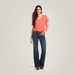 Ariat Women's Missouri Trouser Perfect Rise Aisha Wide Leg Jeans