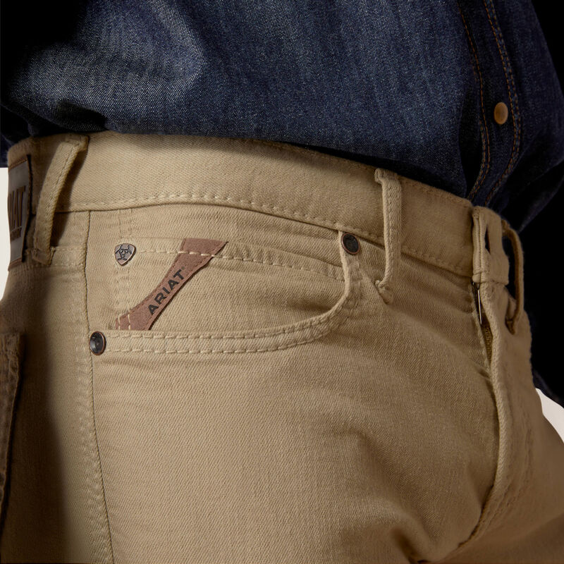 Ariat Men's M7 Grizzly Dark Khaki Straight Jean