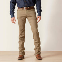 Ariat Men's M7 Grizzly Dark Khaki Straight Jean