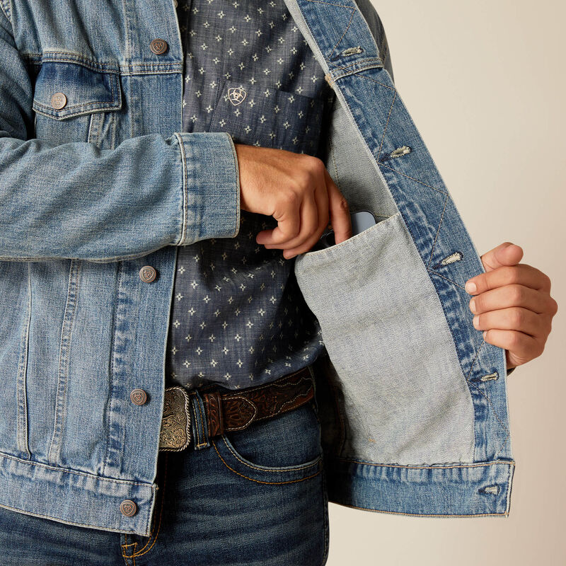 Ariat Denim Trucker Jacket- Roby