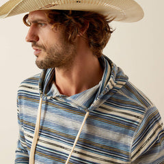 Ariat Men's Bone White Lightweight Retro Hoodie