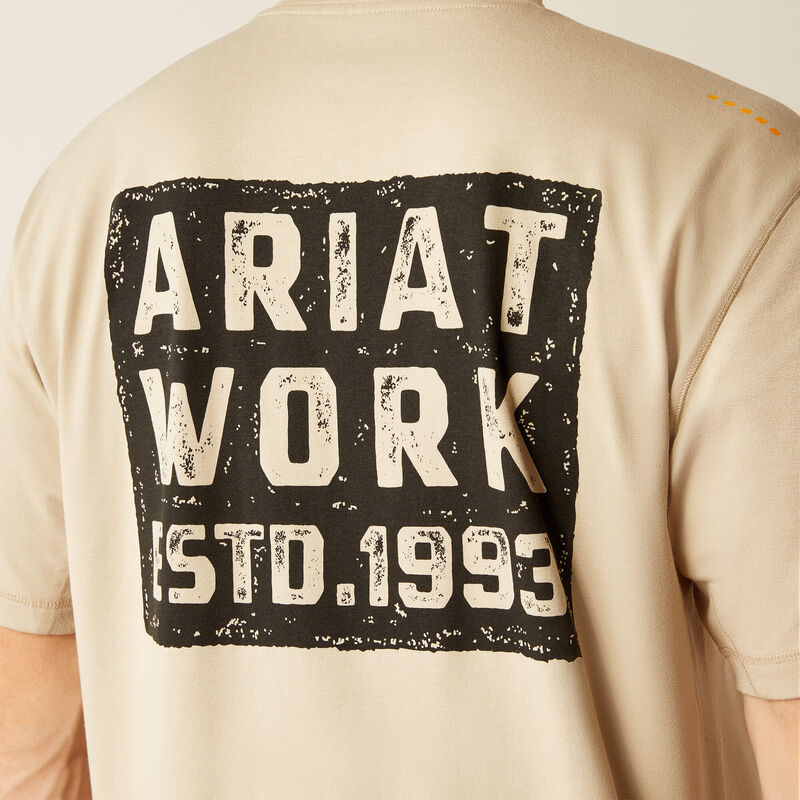 Ariat Men's Rebar Workman Brickyard T-Shirt