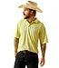 Ariat Mens VentTEK Lime Polo Shirt