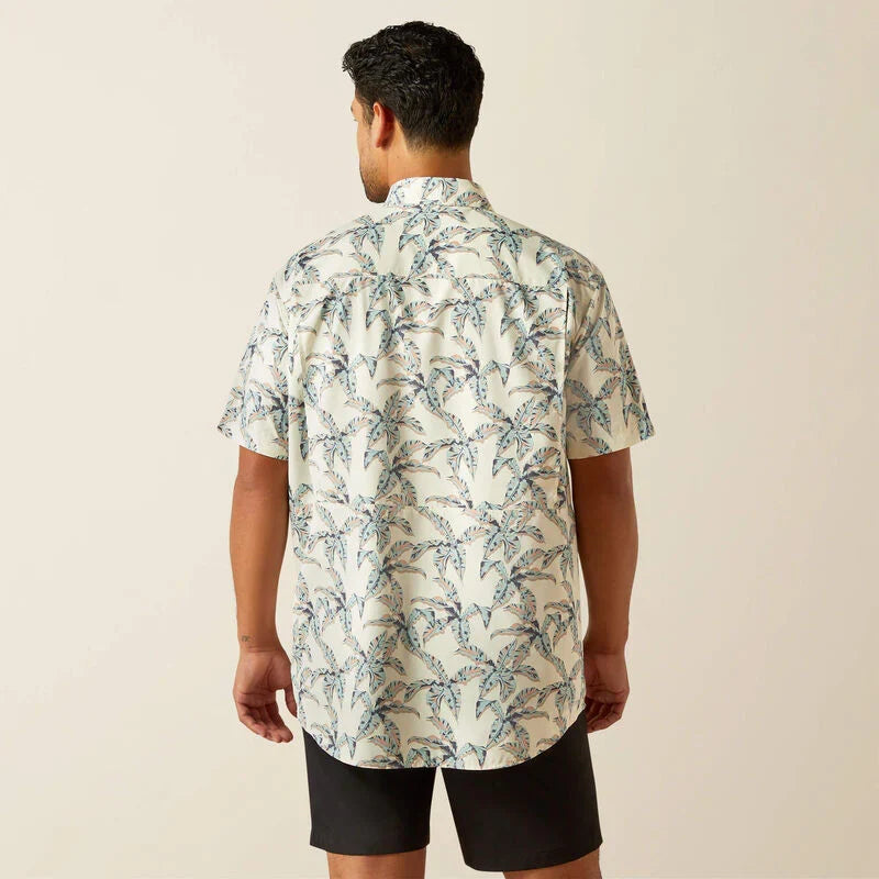 Ariat Men's VentTEK Papyrus Outbound Short Sleeve Shirt